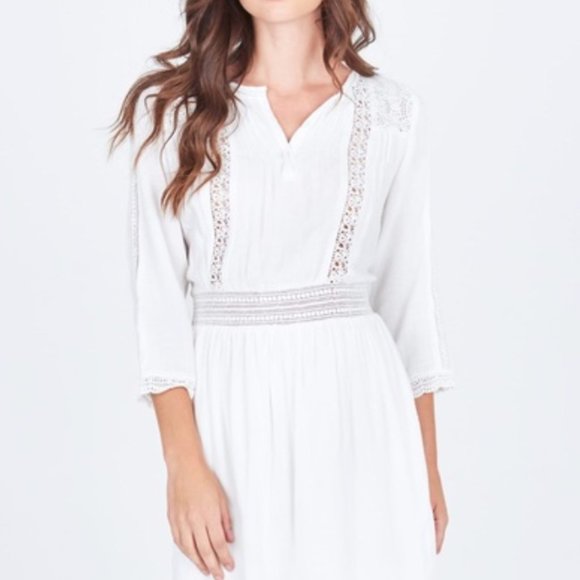 Heartloom Dresses & Skirts - Heartloom White Soma Dress, Size Large